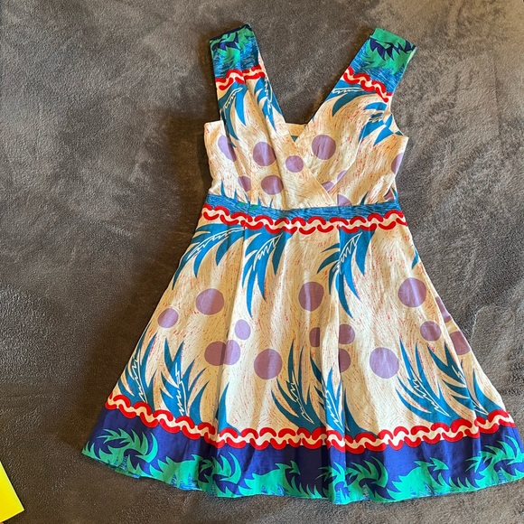 Tracy Reese multicolor sundress, size 6P - Picture 2 of 11